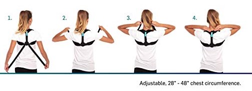 wearing the marakym posture corrector