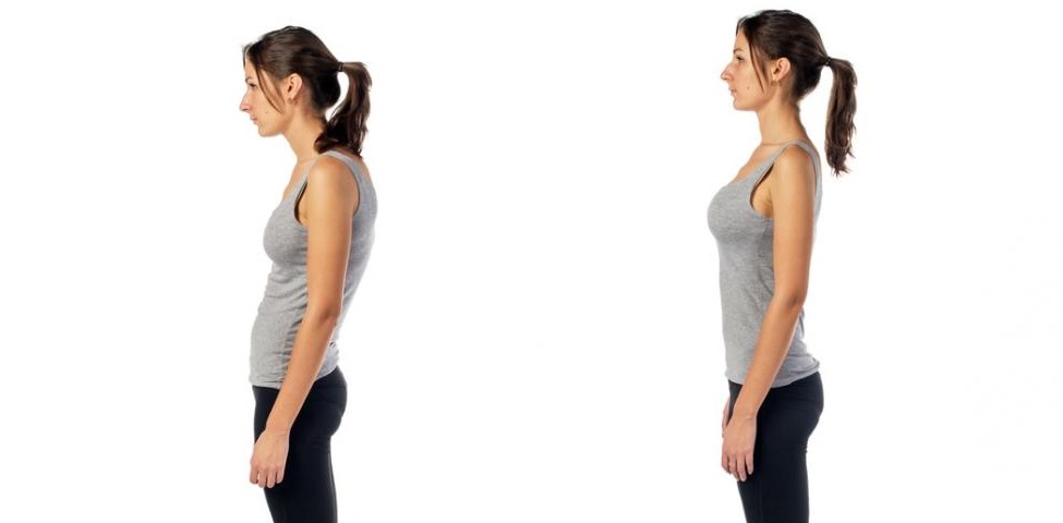 Rounded shoulders