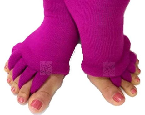 Triim Fitness Toe Separator Socks