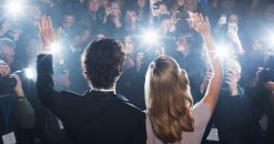 Good Posture While Waving to a Crowd